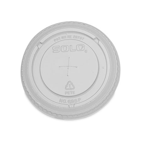 Solo , STRWSLOT PLAS CUP LID  CLE 10/100 695TS